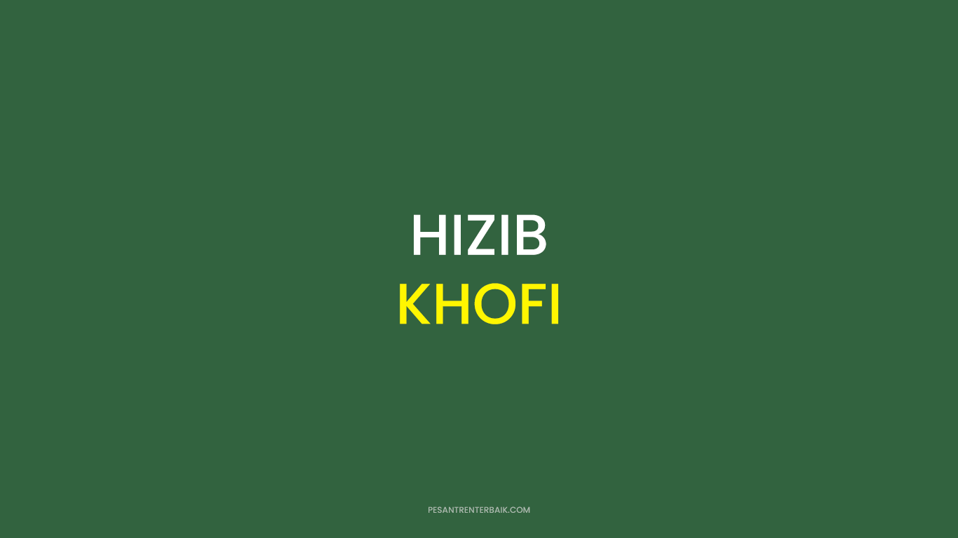 Hizib Khofi